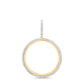 1 1/2CTW-DIA NK CENTENARIO BEZEL MEMORY PENDANT